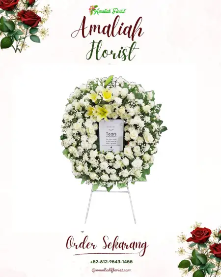 Krans Bunga Duka Pipa Reja